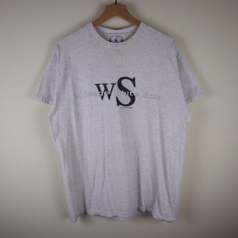 Vintage 1997 Chicago‎ White Sox Calvin Klein Parody Shirt Adult Large 21.5x28